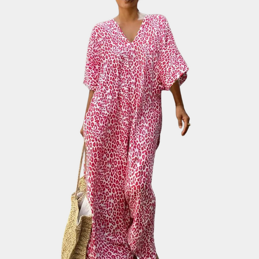 EP | Maxi robe léopard pour femme