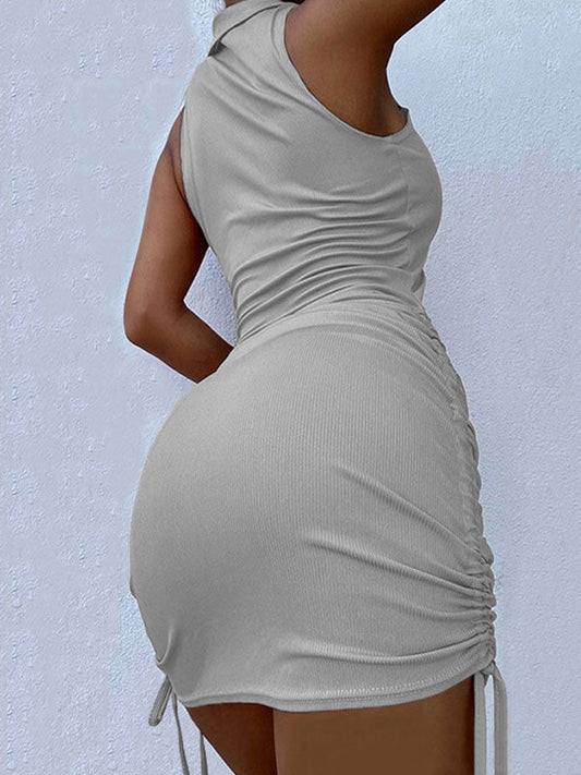 EP | Polo col V Mini-robe bodycon
