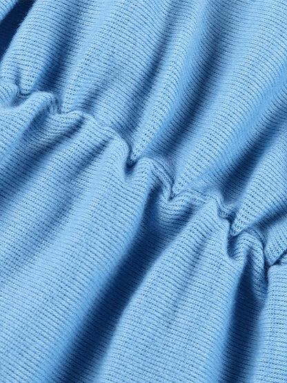 EP | Mini-robe bodycon simple avec volants