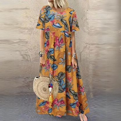 ND | Robe élégante à encolure ronde