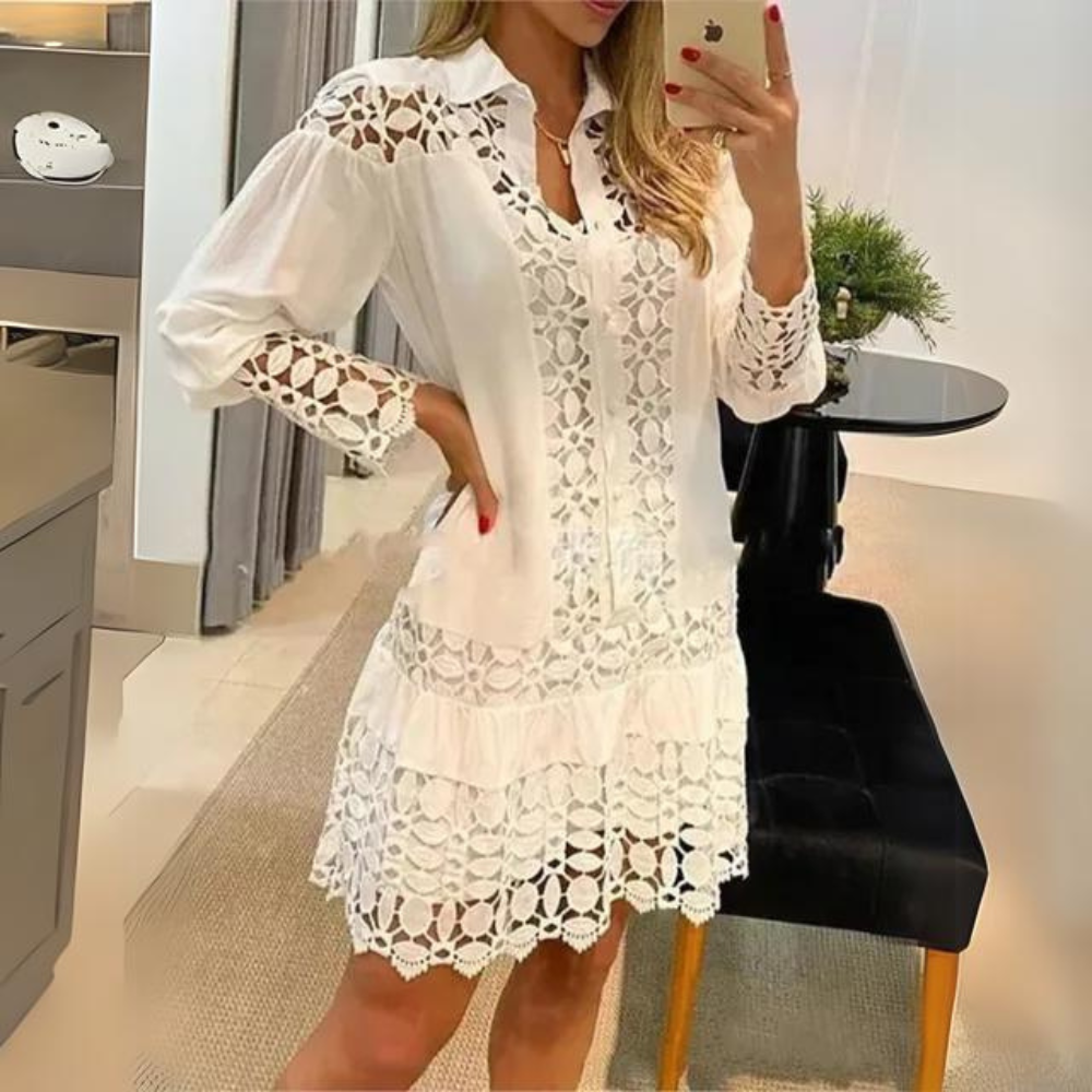 ND | Robe élégante et féminine en dentelle