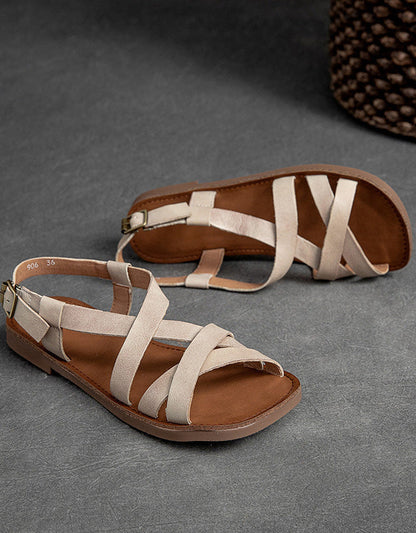 ND | Sandales légères en cuir