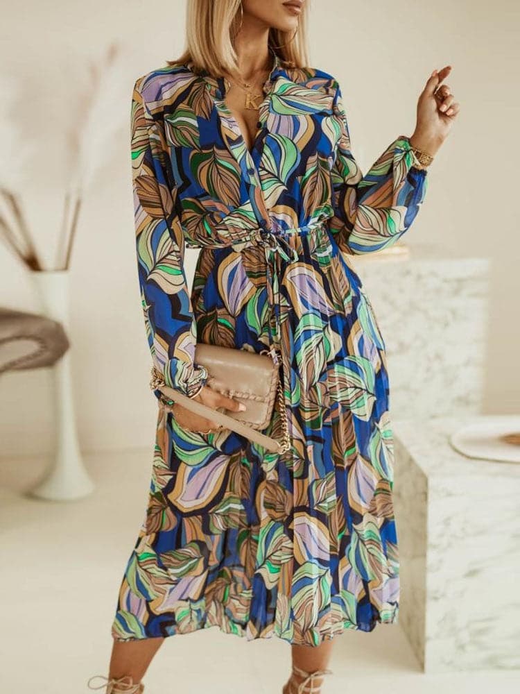 EP | Elégante robe de plage boho avec décolleté en V