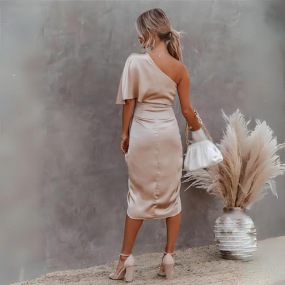 ND | Robe de soirée élégante en soie