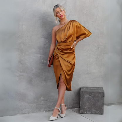 ND | Robe de soirée élégante en soie