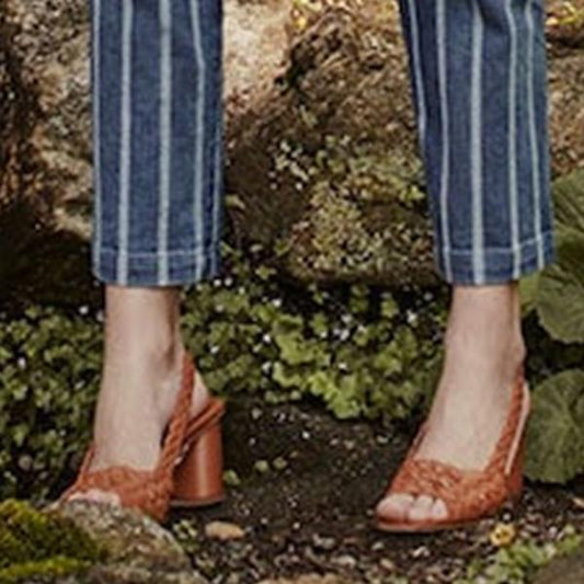 ND | sandales à talons hauts vintage
