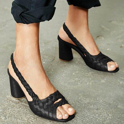 ND | sandales à talons hauts vintage