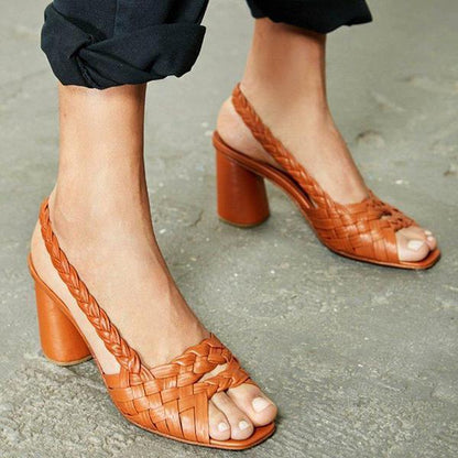 ND | sandales à talons hauts vintage