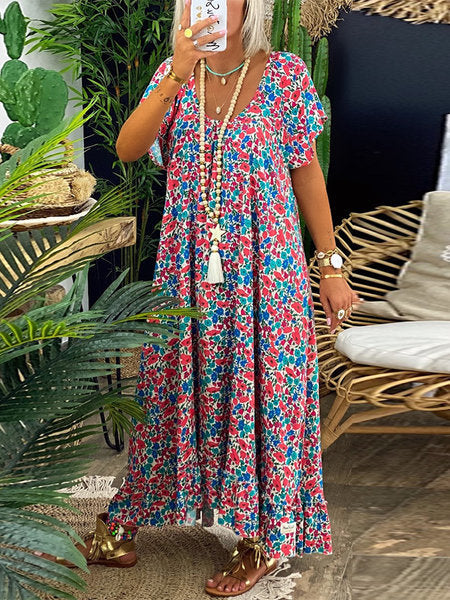 EP | Maxi-robe bohème classique