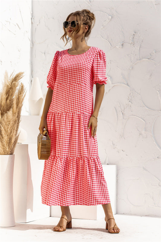 EP | robe midi vichy pour tous les jours