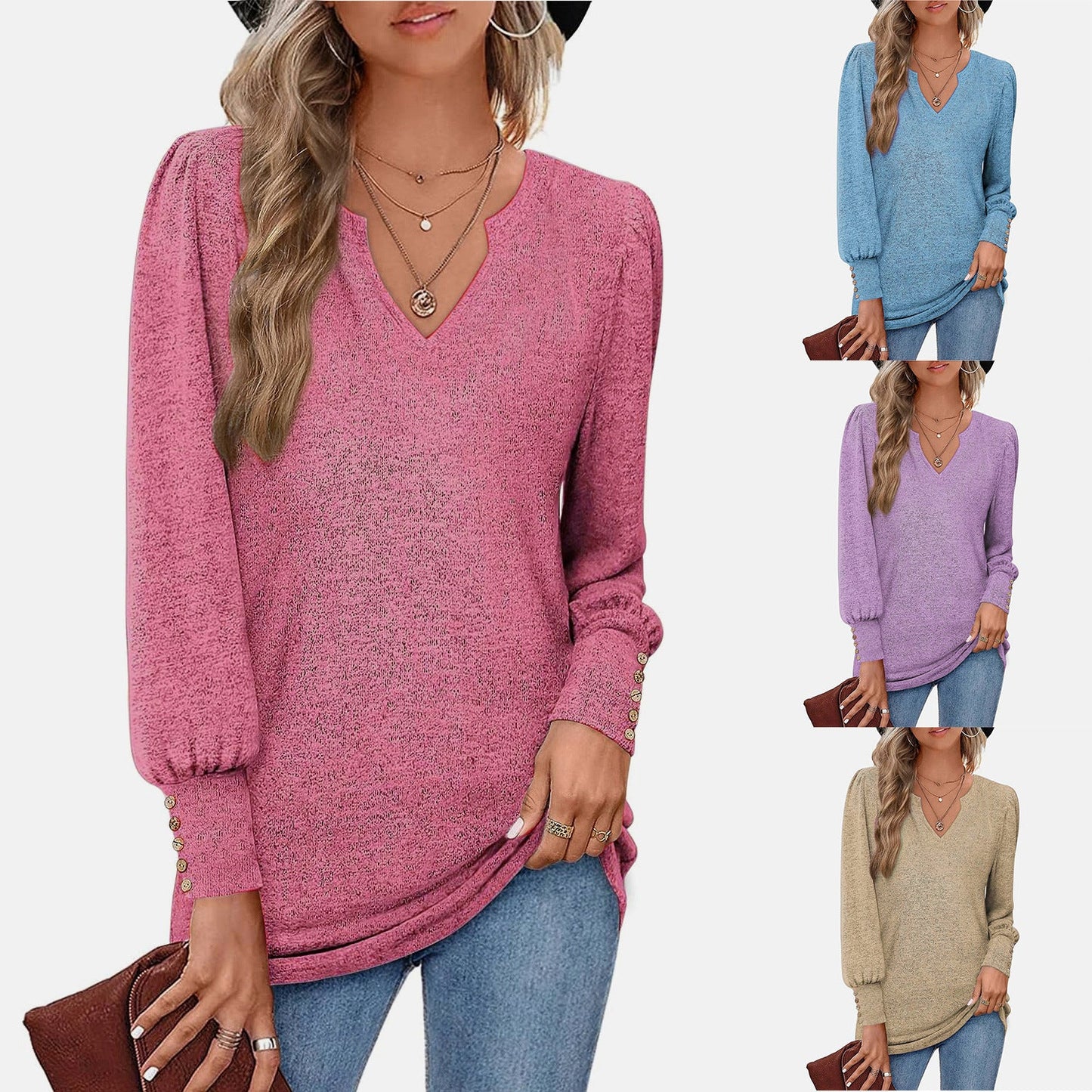 ND | Blouse d'hiver élégante et polyvalente