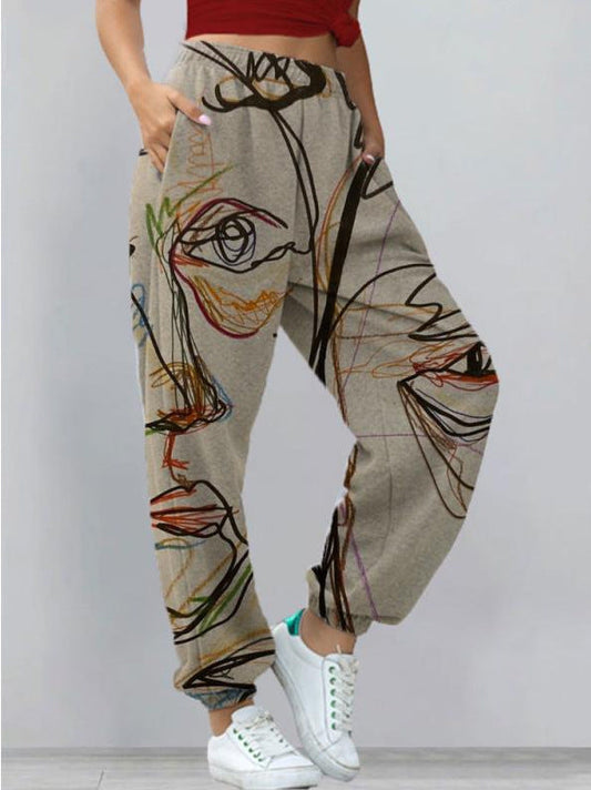 ND | Pantalon imprimé streetwear chic et stylé