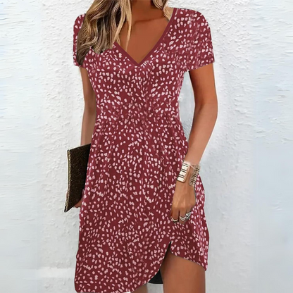 EP | Robe midi classique avec fleurs