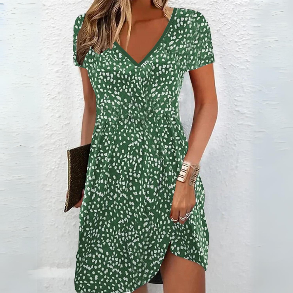 EP | Robe midi classique avec fleurs