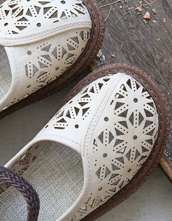 ND | Découpe florale Chaussures Slipper