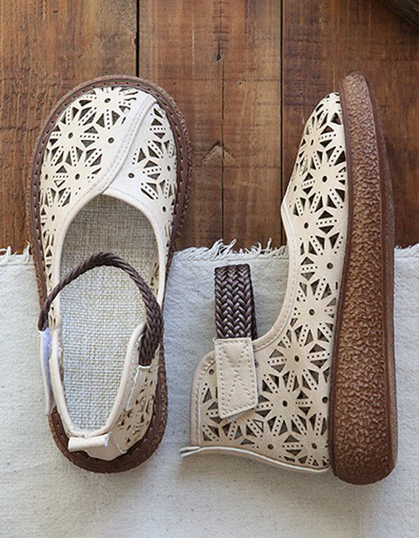 ND | Découpe florale Chaussures Slipper