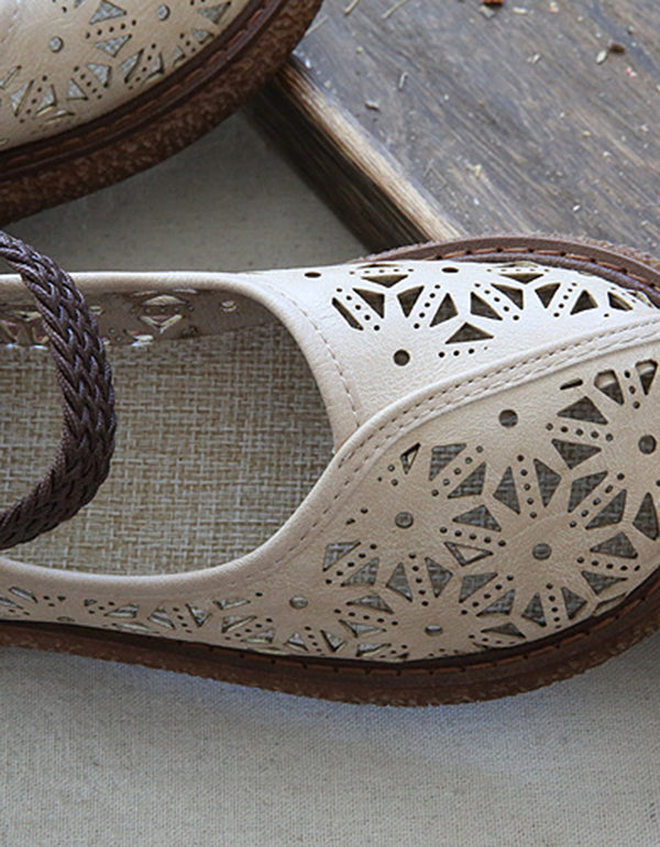 ND | Découpe florale Chaussures Slipper
