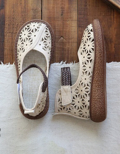 ND | Découpe florale Chaussures Slipper