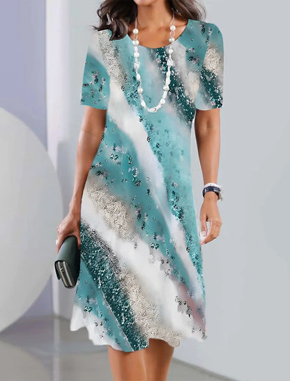 EP | Vintage Print robes pour femmes