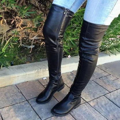 ND | Bottes fines over-the-knee