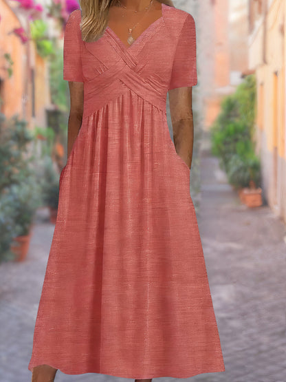 ND | Robe midi avec poches latérales