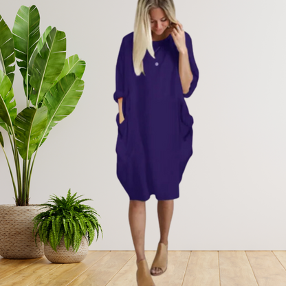 EP | Robe à larges poches et manches longues