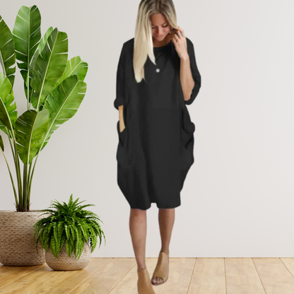 EP | Robe à larges poches et manches longues