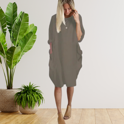 EP | Robe à larges poches et manches longues