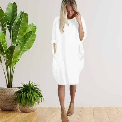 EP | Robe à larges poches et manches longues
