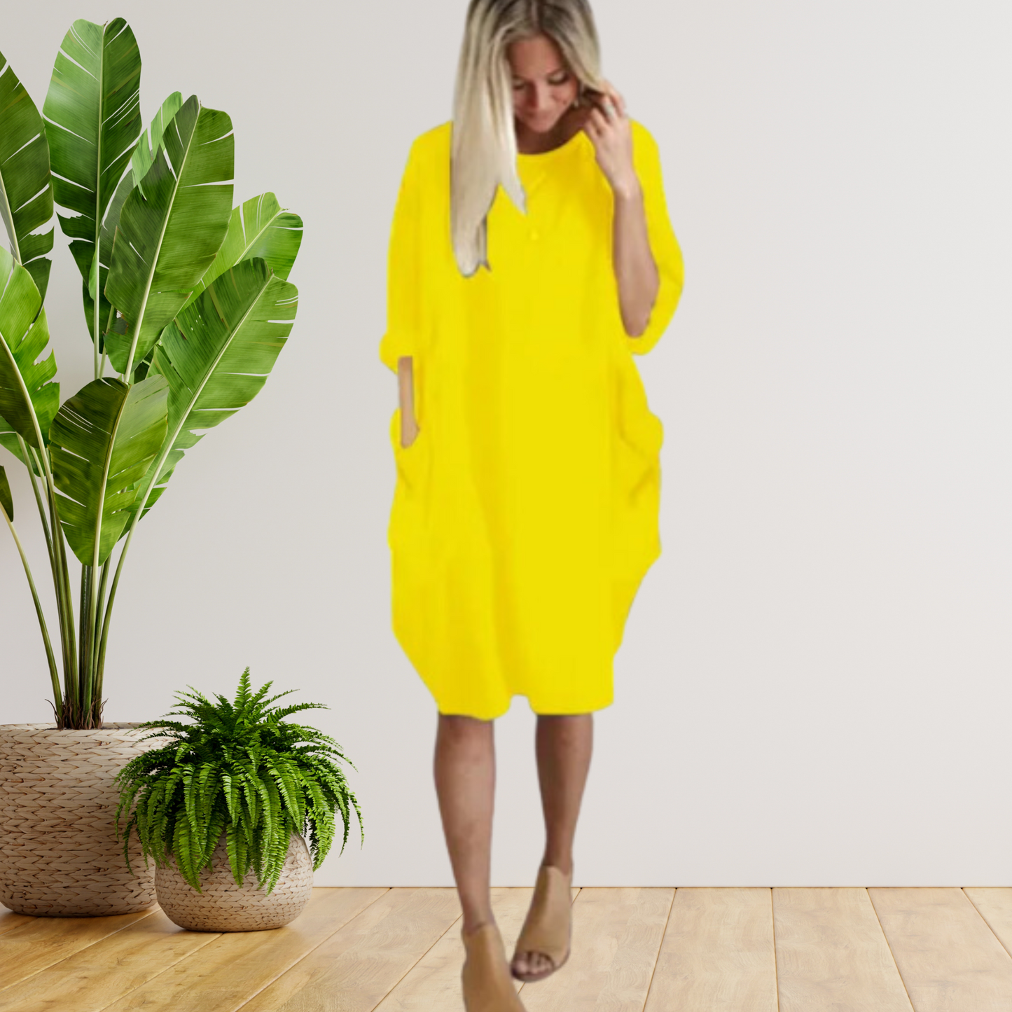 EP | Robe à larges poches et manches longues