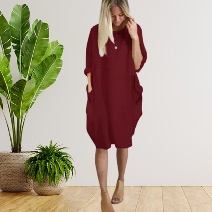 EP | Robe à larges poches et manches longues