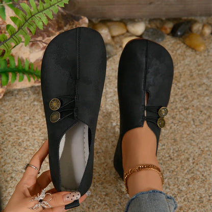 ND | Slip-on moelleux à bouton