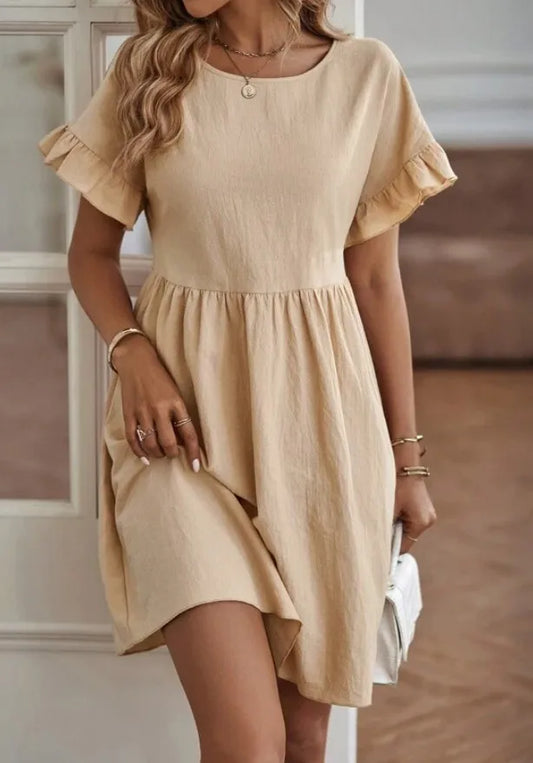 EP | Robe midi élégante en ligne A