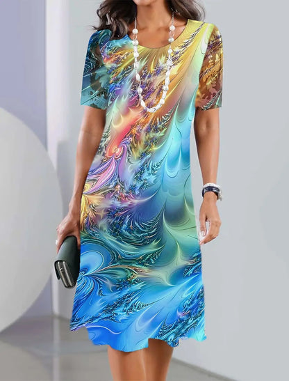 EP | Vintage Print robes pour femmes