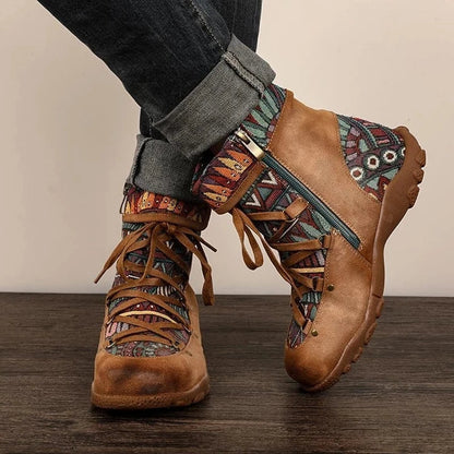 ND | Bottes à lacets boho