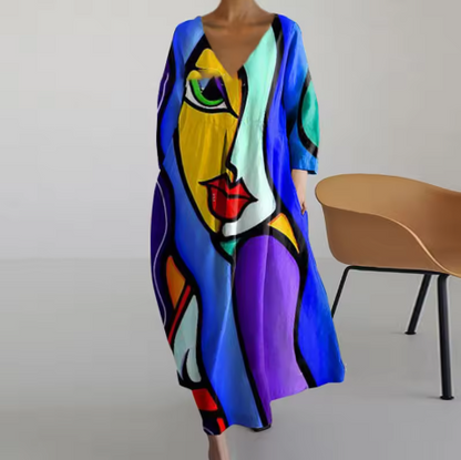 EP | Maxi-robe imprimée