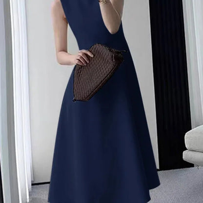 EP | ZANZEA Casual O-cou réservoir robe midi femme élégante robe d'été solaire