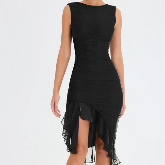 EP | Robe midi à volants