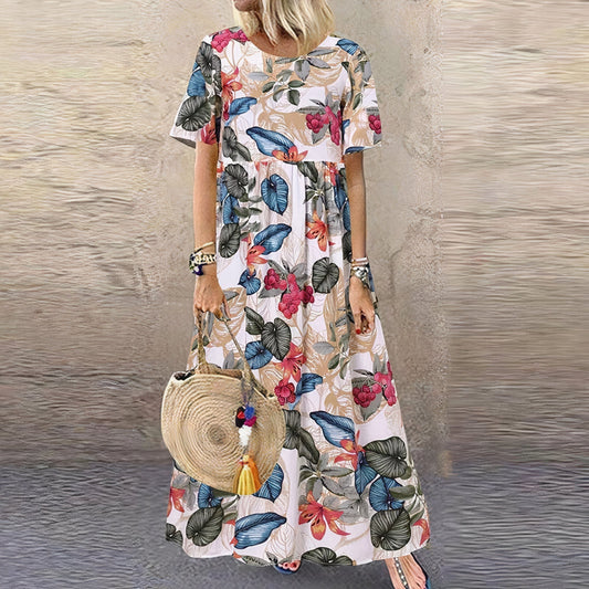 EP | Robe Maxi Vibrant Floral