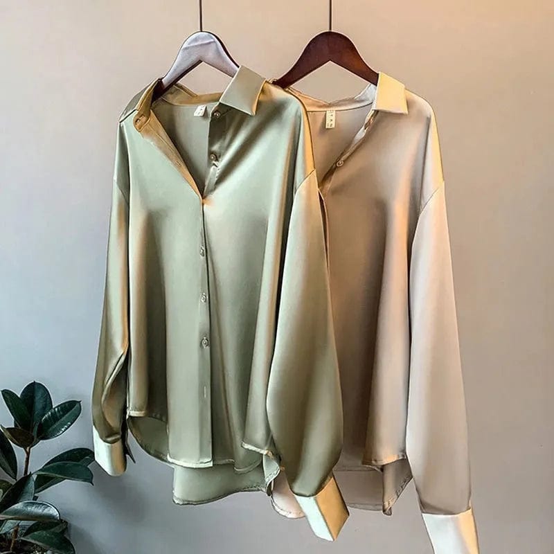 EP | Chemise femme en satin
