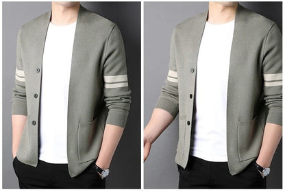 EP | Pull-over cardigan en maille de luxe