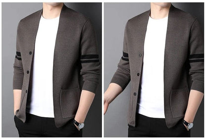 EP | Pull-over cardigan en maille de luxe