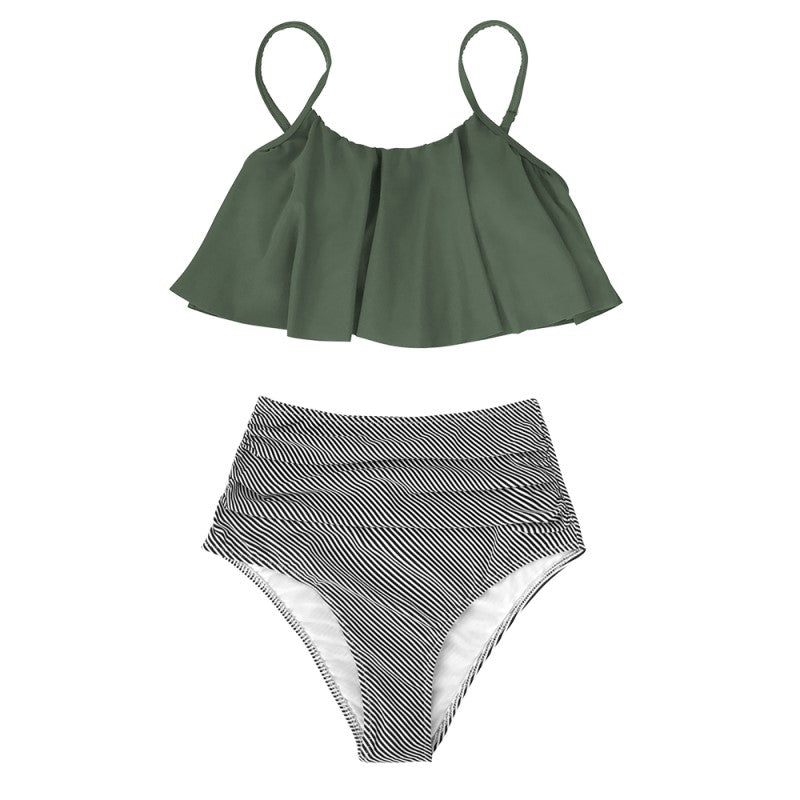 ND | Bikini coloré à volants