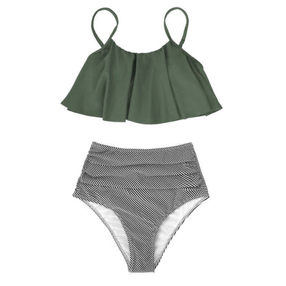 ND | Bikini coloré à volants