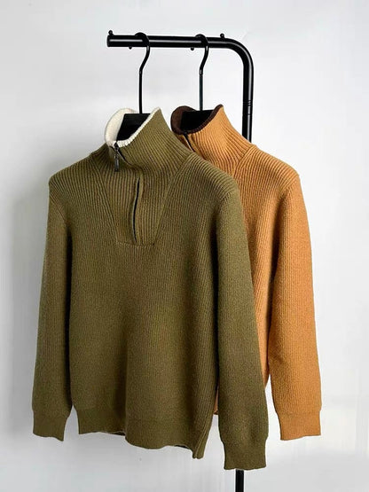 EP | Pull à col mi-zip