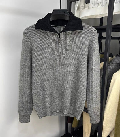 EP | Pull à col mi-zip