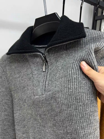 EP | Pull à col mi-zip