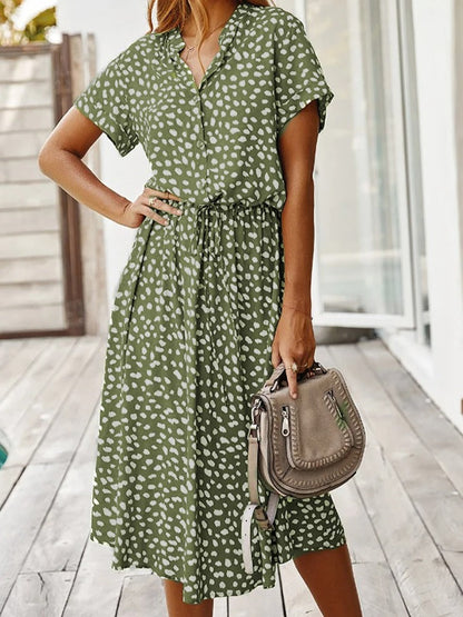 EP | robe midi ample pour femme avec ceinture