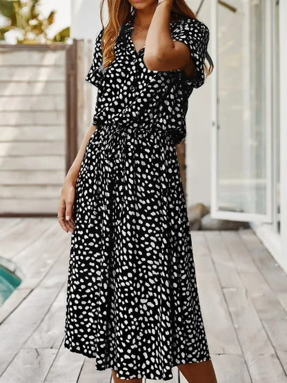 EP | robe midi ample pour femme avec ceinture