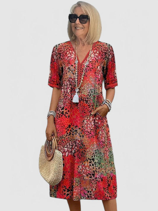 EP | Vibrant Style Robe mi-longue